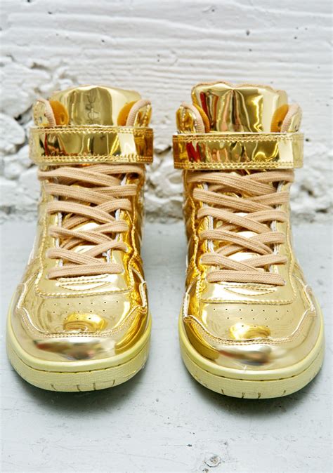 gold high top sneakers womens|gold metallic sneakers.